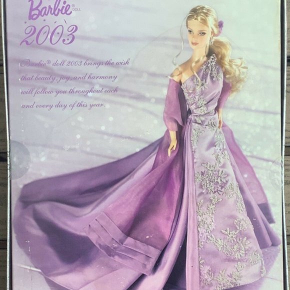 Barbie 2003 Collector Edition Lavender Organza Gown - Picture 2 of 9